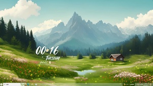 4k 唯美风景 AI绘画