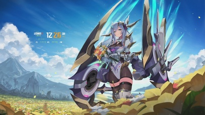 唯美治愈清新少女