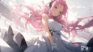 粉红少女