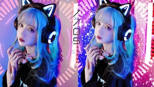 唯美电竞美少女