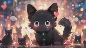 小黑猫
