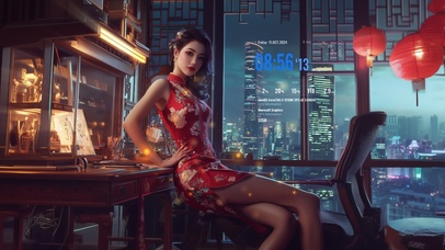 如同缎子般光滑，流露出优雅奢华