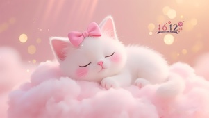 瞌睡奶萌小猫