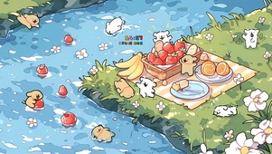 清新 野餐