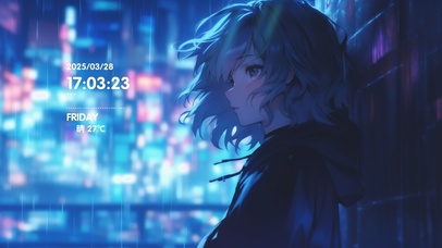 雨天少女-芙宁娜