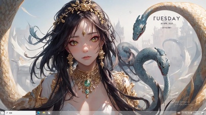 4k性感蛇女美少女