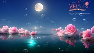 玫瑰星空