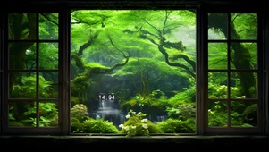 江南护眼庭院绿植