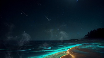 唯美治愈星空4K壁纸