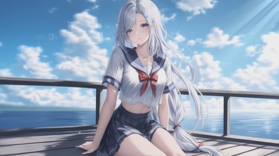 二次元阳光女孩