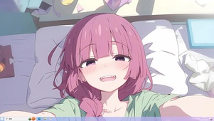 拍照女孩