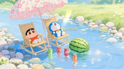 享受一整个盛夏