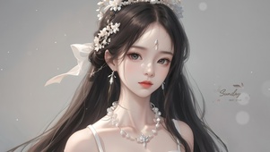4K唯美清纯气质古风公主