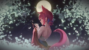 月下美少女