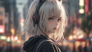 4K活力少女 时尚音乐美少女