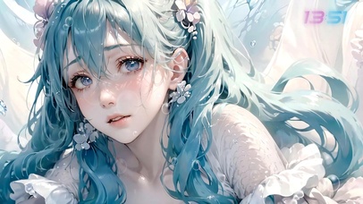 海底的人鱼少女