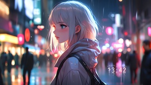 赛博可爱少女