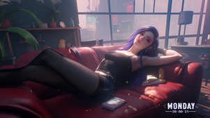 秋水也学着她的韵律波光粼粼