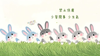 禁止焦虑 少管闲事