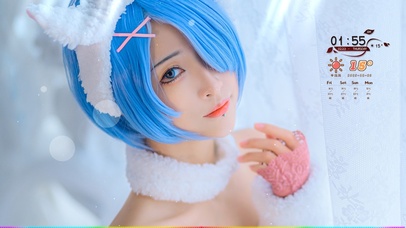 4K短发性感美少女