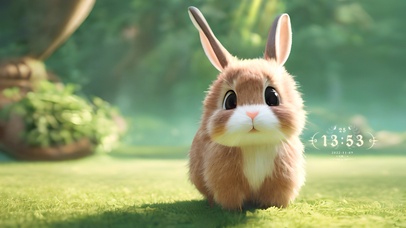 4k超萌小兔子