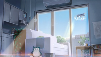 4k 治愈夏日阳光午后客厅