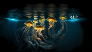 深海水母  治愈