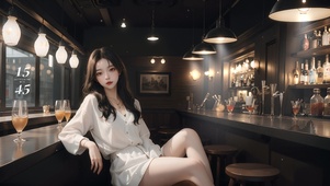 4K纯欲系可爱女孩