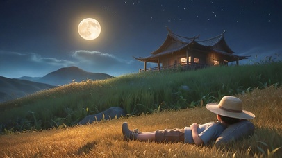 儿时回忆里的夜晚