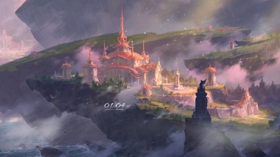 4K唯美治愈山景