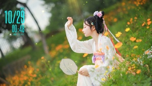 可爱的古装美少女