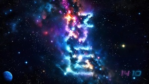 文字画-星空好运