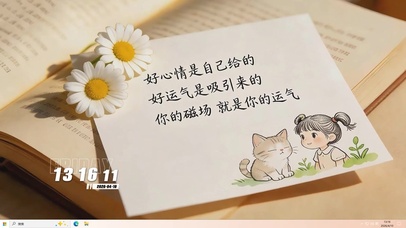 好心情好运气桌面主题