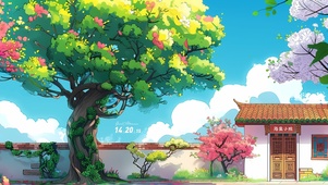 唯美的小院