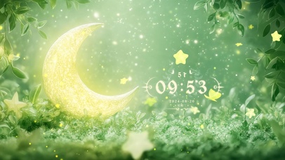 童话森林 糖霜月亮和星星