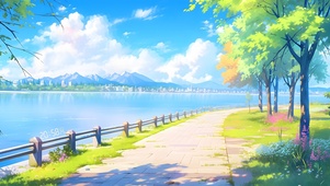 唯美初秋风景