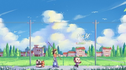 4K唯美治愈乡村小路