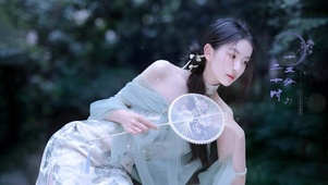唯美优雅古风美女
