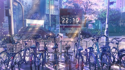 唯美治愈日系街道