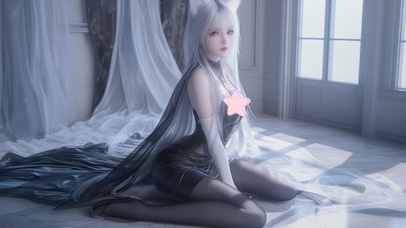 甜美梦幻猫耳女孩