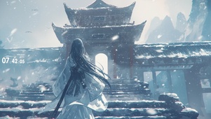 夙雪夜归寒