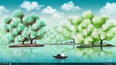 归隐（含时钟、日历、天气）