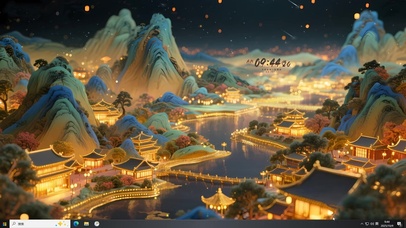 千里江山图夜景