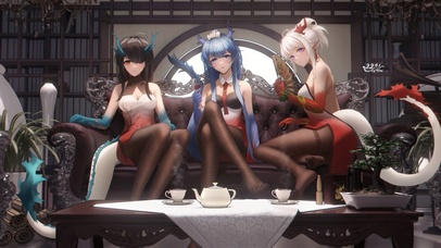 女孩们的下午茶