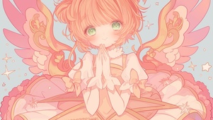 粉色治愈魔法美少女小樱
