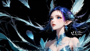 清纯 水中仙子