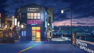 夜晚的街道