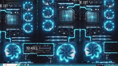 炫彩机箱—【主题桌面】