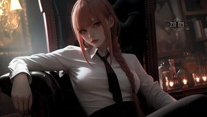 西装少女