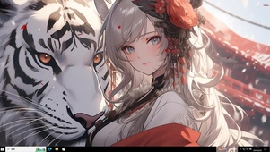 训虎少女